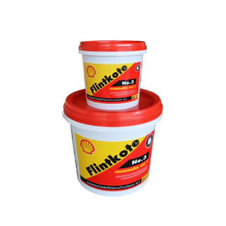 Shell เชลล์ฟลินท์โค้ท เบอร์ 3 (มีให้เลือก 1 กก. และ 3.5 กก) กันรั่วซึม ซ่อม อดรอยรั่ว รอยแตก