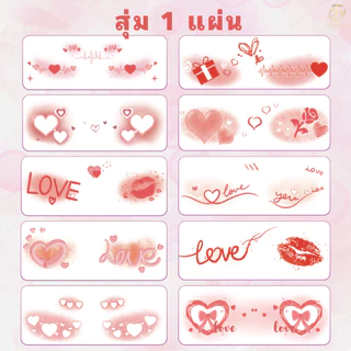 ของสมนาคุณฟรี กดสั่งซื้อในร้านรับฟรี สติ๊กเกอร์แทททู ผีเสื้อ แมงมุม แมว