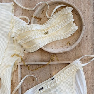 [รอสินค้า14วัน] ROLLING BIKINI SET 🍒 ชุดเซตบีกีนี่แฟชั่น (3ช…