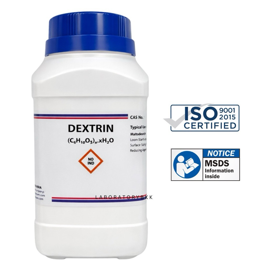 DEXTRIN 500 g. grade Laboratory Reagent (LR) ยี่ห้อ TPC เด็กซ์ทริน ขนาด 500 กรัม laboratorybkk