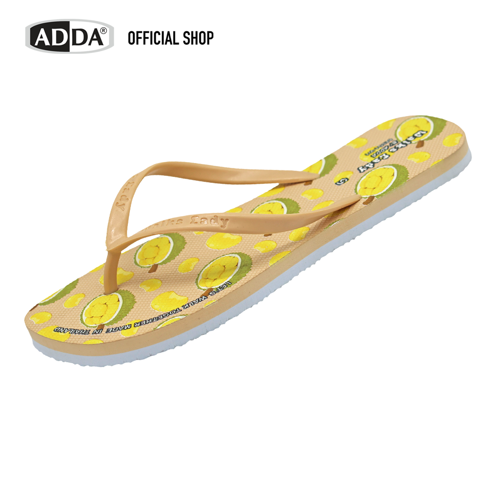 ADDA  รองเท้าแตะ แบบหนีบ ลายผลไม้ รุ่น 815G1W1 [ Get the 2nd piece for only 6 Baht ] ราคา ถูกที่สุด โปรบีเคเค