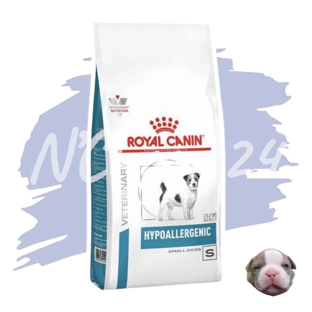 Royal Canin Hypoallergenic Small dog ขนาด 1 kg และ 3.5 kg อาหารสุนัขพันธุ์เล็กเม็ดเล็ก สำหรับแพ้อาหาร