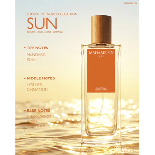 Madame Fin-โปรน้ำหอมชายคอลเลคชั่น Element Of Energy 4ขวด โลชั่นขนาดพกพาขนาด 10ml 4ซอง (คละ)