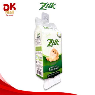 Zilk Hanging Tissue ซิลค์ กระดาษทิชชู่แบบแขวน หนานุ่ม 4 ชั้น 320 แผ่น 1 แพ็ค