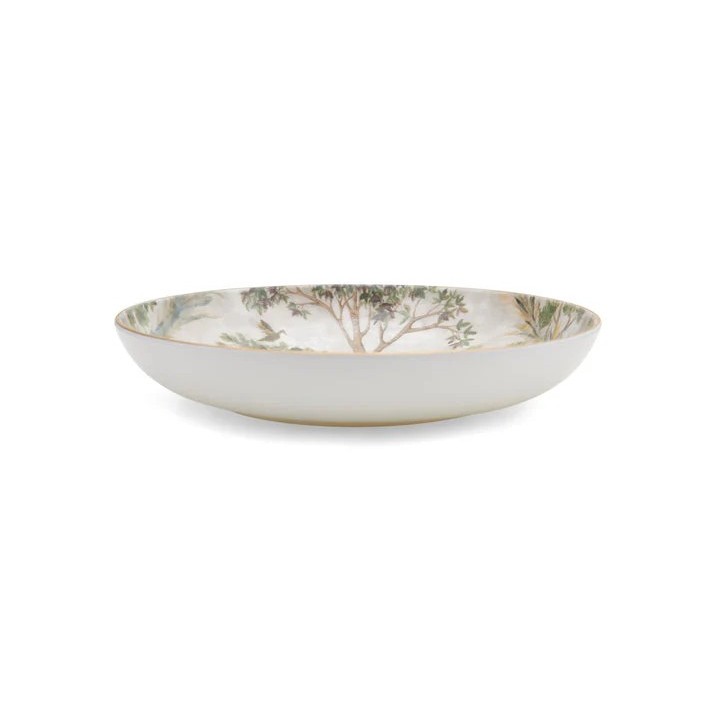 Kit Kemp Tall Tree Gold Small Pasta Bowl 22.9cm/9"