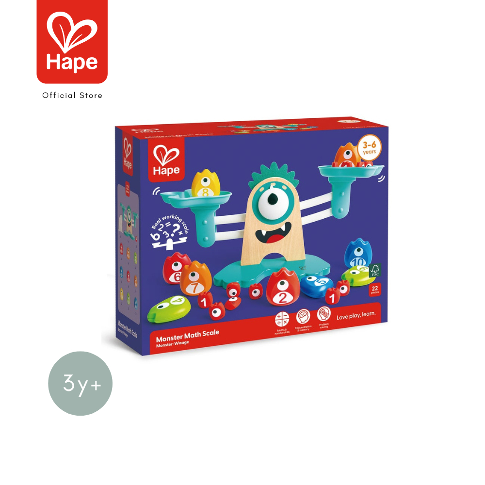 Hape - Monster Math Scale มอนสเตอร์นับเลข 3Y+ รูปที่ 8