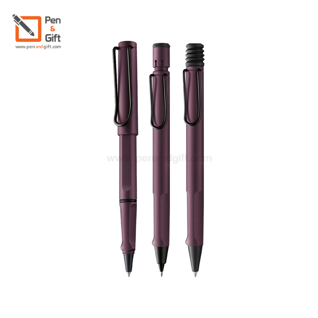 Lamy safari scarlet ปากกาลามี่ ซาฟารี สีม่วง สการ์เลท ของแท้100% พร้อมกล่องและใบรับประกัน