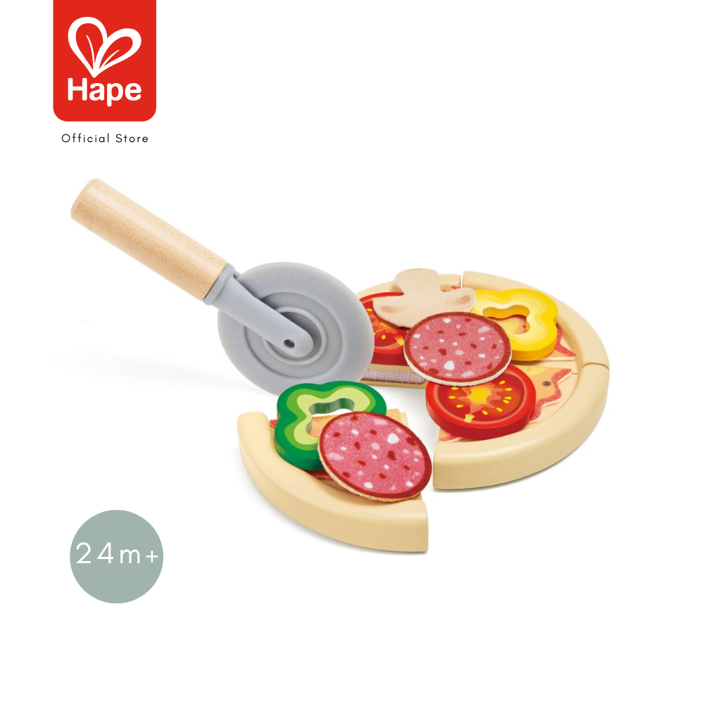 Hape - Light & Sizzle Pizza Oven Set ของเล่นชุดเตาอบพิซซ่า 24M+ รูปที่ 7