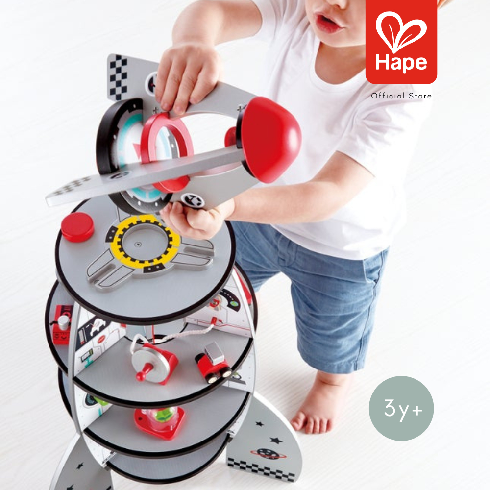 Hape - Four-Stage Rocket Ship        เรือจรวดสี่ขั้นตอน        3Y+ รูปที่ 3