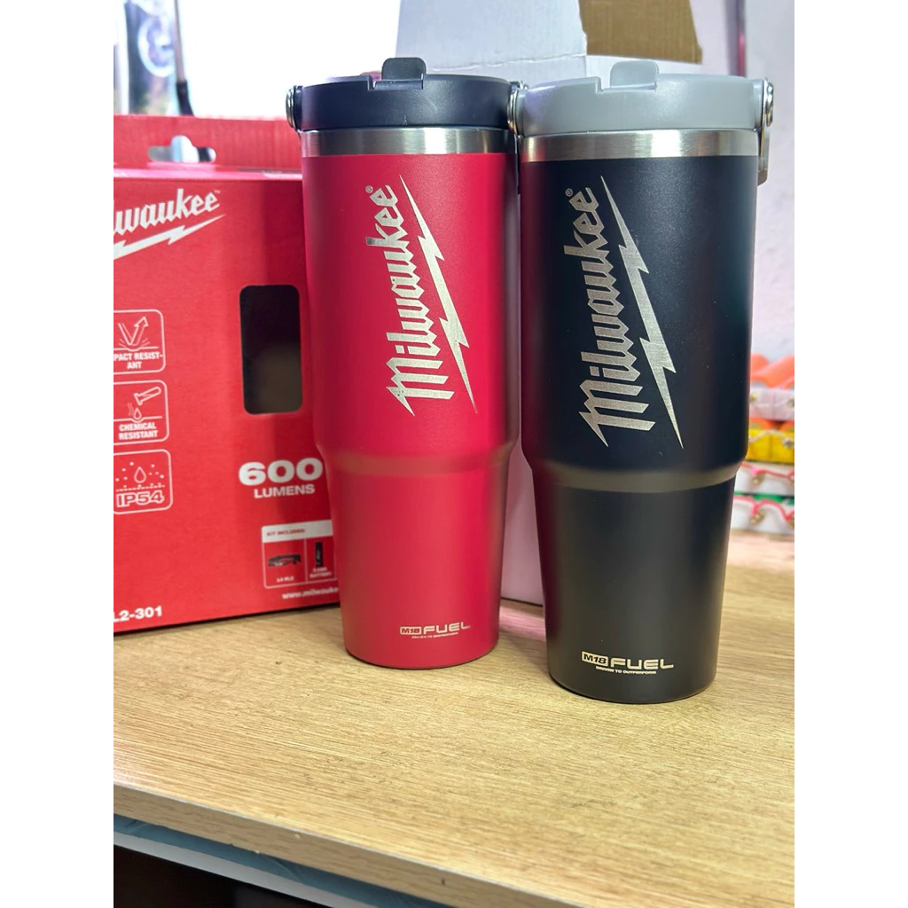 milwaukee แก้วเก็บความเย็น 30oz ซื้อครบ 3000 บาท แถมแก้วฟรี