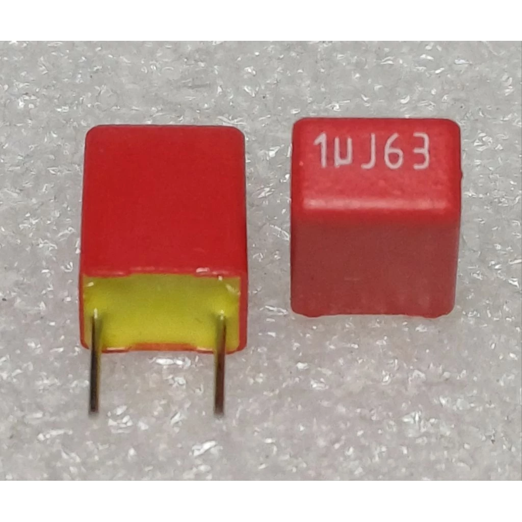 WIMA MKS-2 1uf 63v Metallized Polyester Capacitor ตัวเก็บประจุ คาปาซิเตอร์