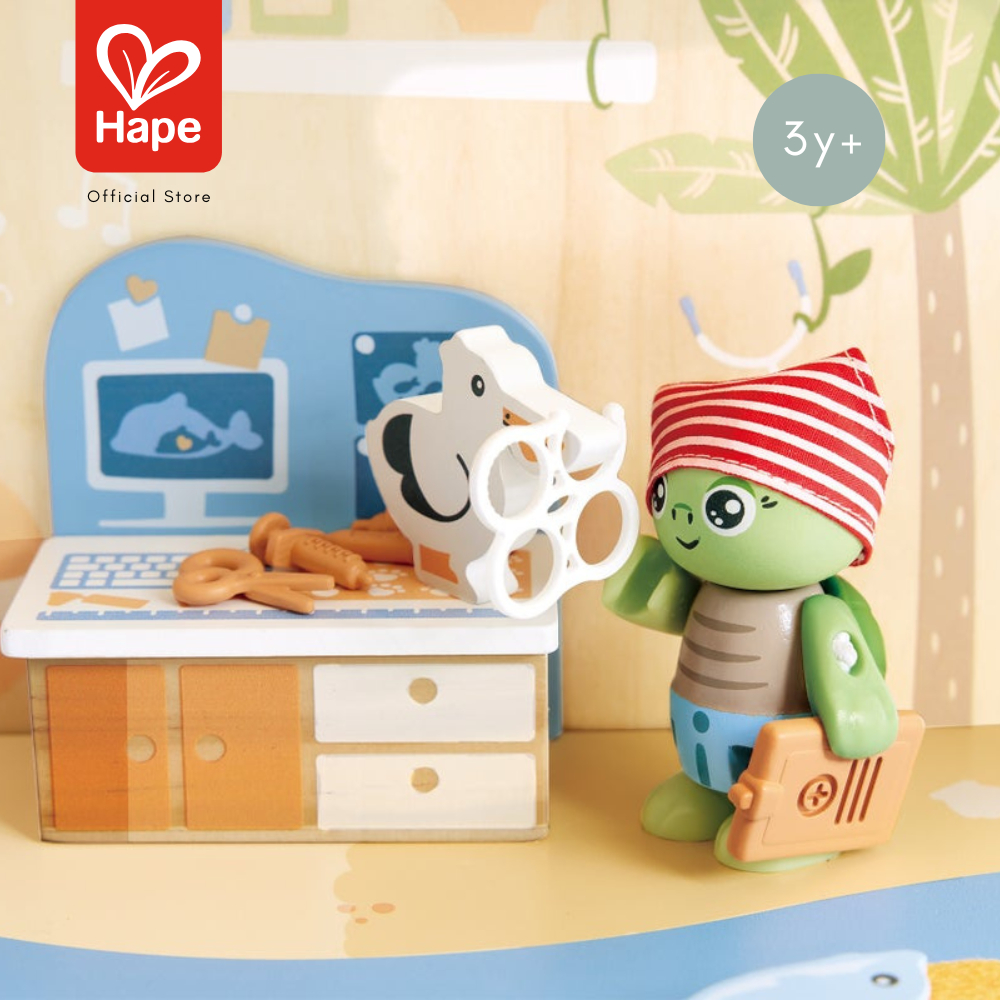 Hape - Ocean Rescue Playset        ชุดเซตสถานีกู้ภัยมหาสมุทร        3Y+ รูปที่ 6