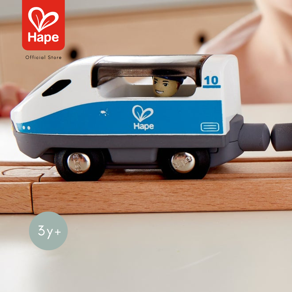 Hape Intercity Battery Train	ขบวนรถไฟฟ้า ใส่ถ่าน มีไฟ วิ่งเองได้	3Y+ รูปที่ 5