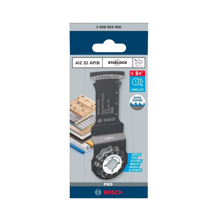 BOSCH ใบมัลติทูล Starlock - AIZ32APIB (ตัดไม้/เหล็ก) 2608669066