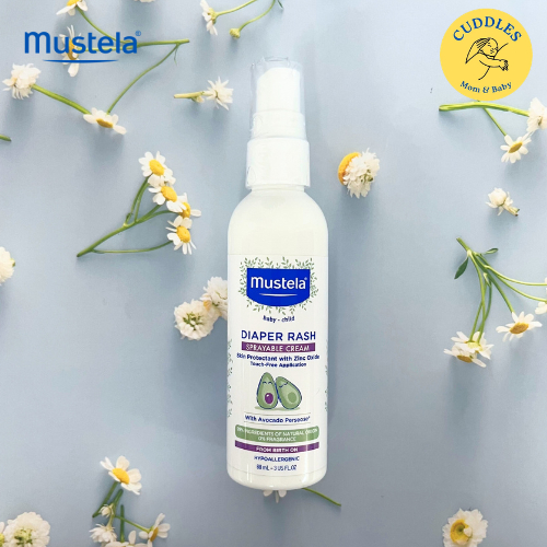 (Mustela) Baby Diaper Rash Sprayble Cream 88 ml สเปรย์ทาผื่นผ้าอ้อมเด็ก