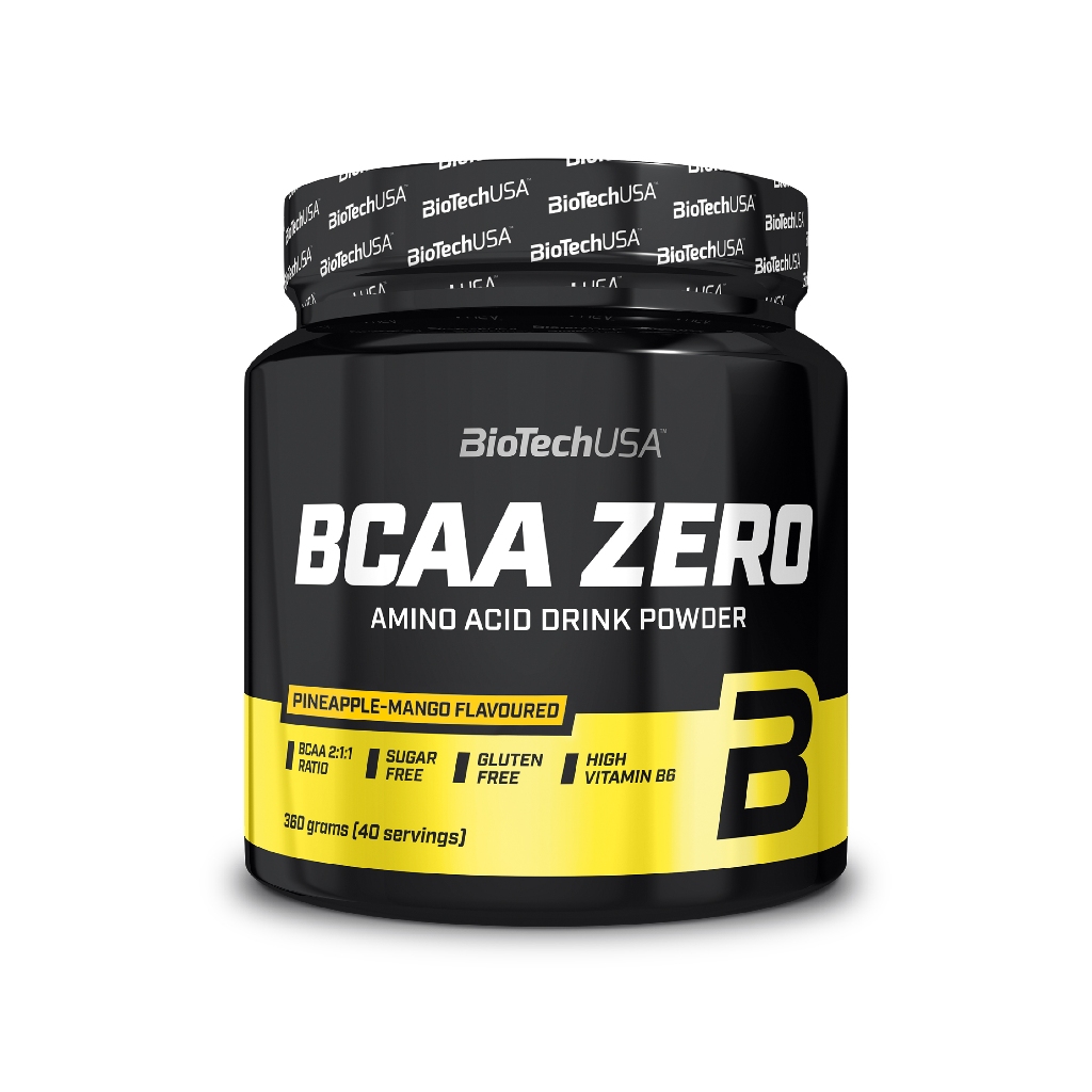 BioTech USA BCAA ZERO  360 g   (แอล-กลูตามีน L-Leucine, L-glutamine)
