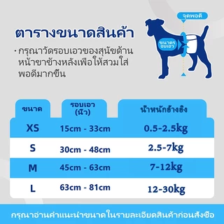 Dono'S Diary ผ้าอ้อมอนามัยสุนัขเพศผู้ กันลื่น สูตรซึมซับไว 360 ป้องกันรั่ว ซอง 10 ชิ้น XS/S/M/L