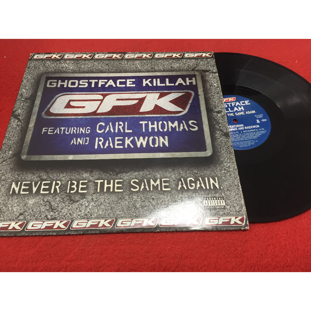 Never Be the Same Again -  Ghostface Killah ขนาด 12 นิ้ว LP ร้าน PinHaiMusic B118