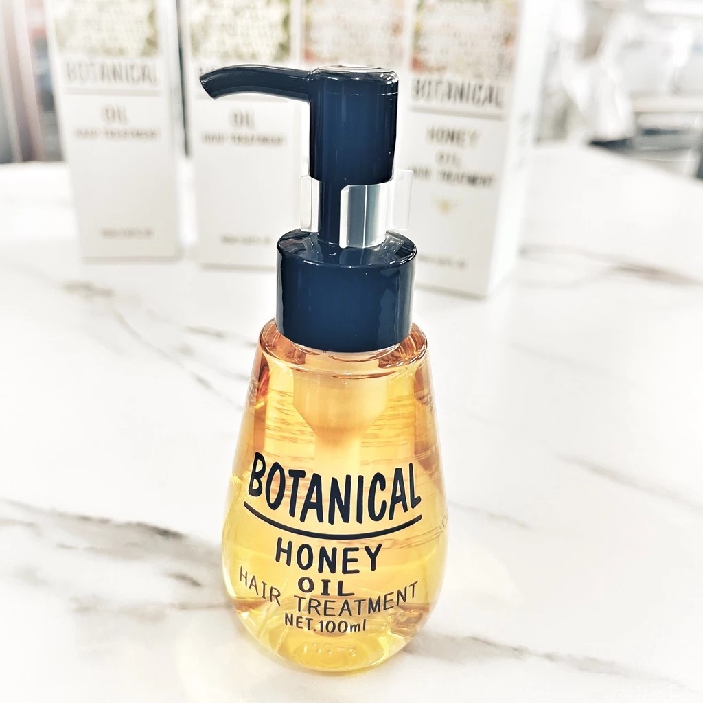 Botanical Honey Oil Hair Treatment 100ml ออยล์บำรุงผม ฮันนี่ ทรีทเมนต์ found & found ราคา ถูกที่สุด ดีลบีเคเค แกลเลอรีภาพที่ 4