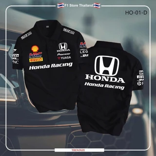 เสื้อโปโลสำหรับผู้ชายและผู้หญิงจาก H Racing Culture ออกแบบมาให้ระบายอากาศได้ดีและเหมาะสำหรับการปั่นจักรยาน