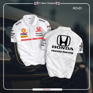 เสื้อโปโลสำหรับผู้ชายและผู้หญิงจาก H Racing Culture ออกแบบมาให้ระบายอากาศได้ดีและเหมาะสำหรับการปั่นจักรยาน