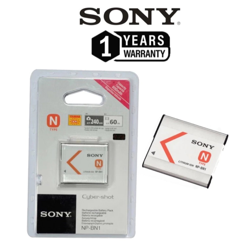 Sony original battery NP-BN1 NPBN1 original battery (1 years warranty)