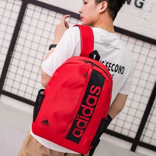 Adidas_ คู่แฟชั่นกระเป๋าเป้สะพายหลังคู่ร้อยกระเป๋าเป้สะพายหลังไนลอนสบาย ๆ