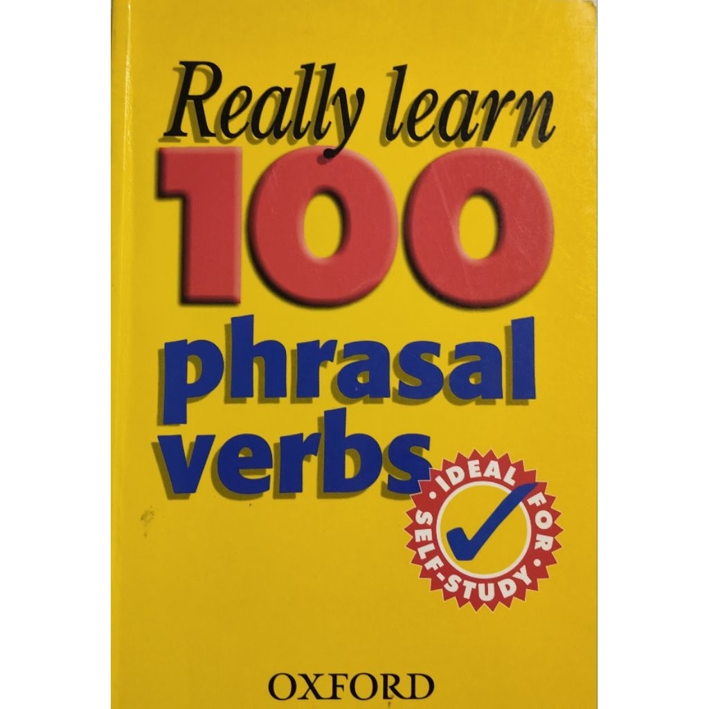 Really Learn 100 Phrasal Verbs Oxford มีขีดเขียนถึงหน้า 6