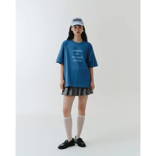 maison KEEPS | The Oversized Poem Tee | Unisex | เสื้อยืดทรง Oversized มี 2 Sizeให้เลือก อก44'' และ 48''
