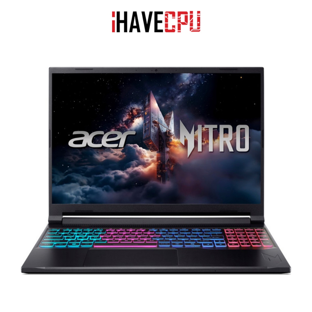 โน้ตบุ๊ค (notebook) iHAVECPU ACER NITRO V 16S AI ANV16S-41-R7HF (OBSIDIAN BLACK)
