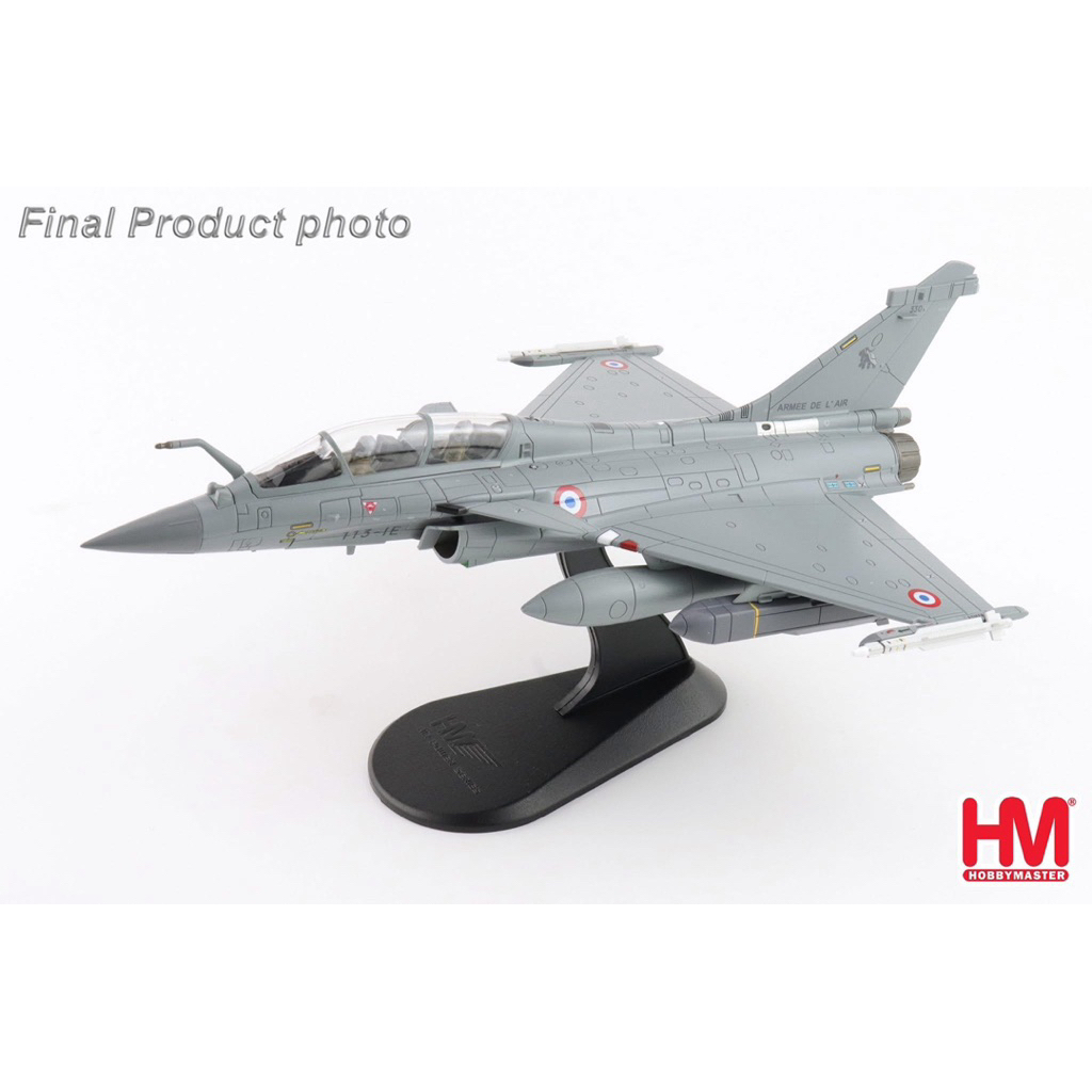 【Pre-Order】 Diecast Model Hobby Master 1:72 – Rafale B“Operation Harmattan”113-IE/330 French Air For