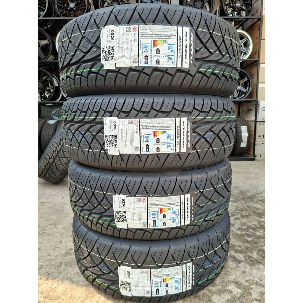 🚔🚘Nitto 265/60/18​ 420S​ ผลิตญี่ปุ่น ยางใหม่ปี26