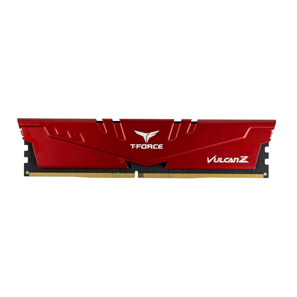 [มือสอง] RAM แรม T-Force Vulcan Z 8GB DDR4 Bus 3200 สีแดง (ประกันร้าน 90 วัน)