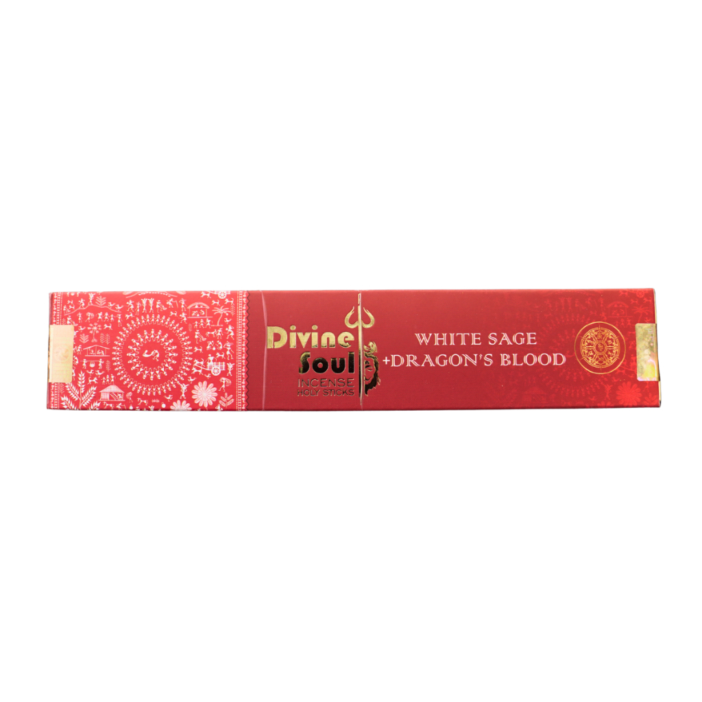 Divine Soul | White Sage + Dragon's Blood Incense Stick 15 grams