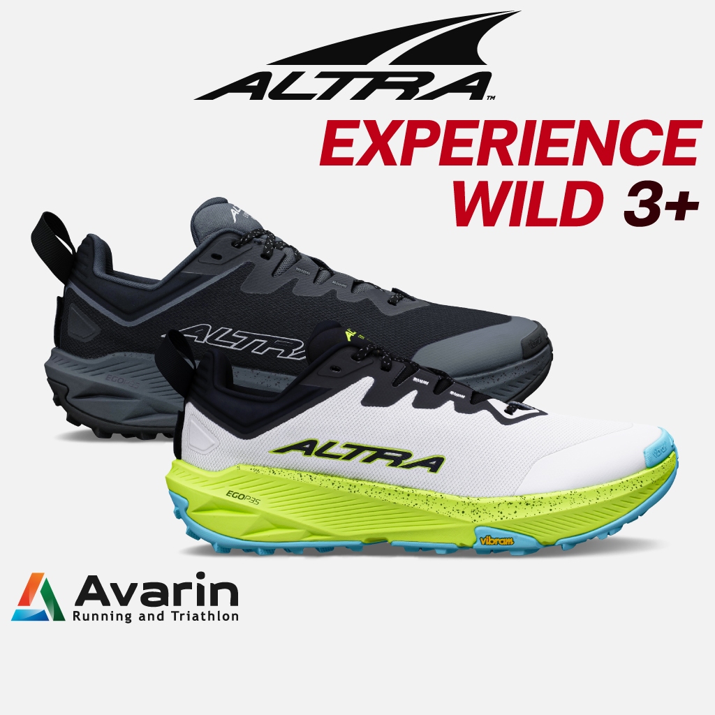 ALTRA Experience Wild 3+ [Men / Women] (ฟรี ตารางซ้อม) รองเท้าวิ่งเทรล พื้น Vibram Megagrip หนึบ นุ่ม ไหลลื่น