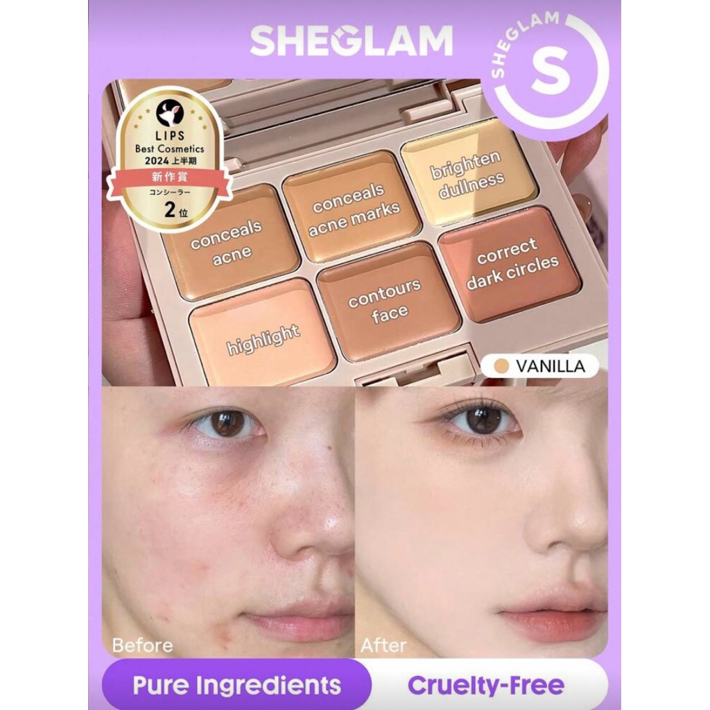 SHEGLAM Multi-Fix Concealer and Color Corrector