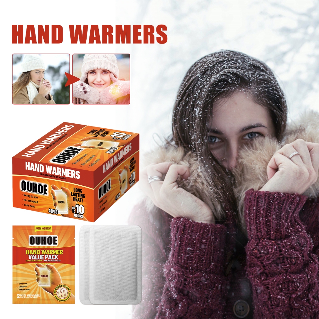OUHOE ชุดถุงทรายอุ่นมือ Hand Warmer ถุงทรายร้อน อุ่นร่างกาย แผ่นร้อนกันหนาว ถุงร้อนกันหนาว พกพา เที่ยวต่างประเทศ COD