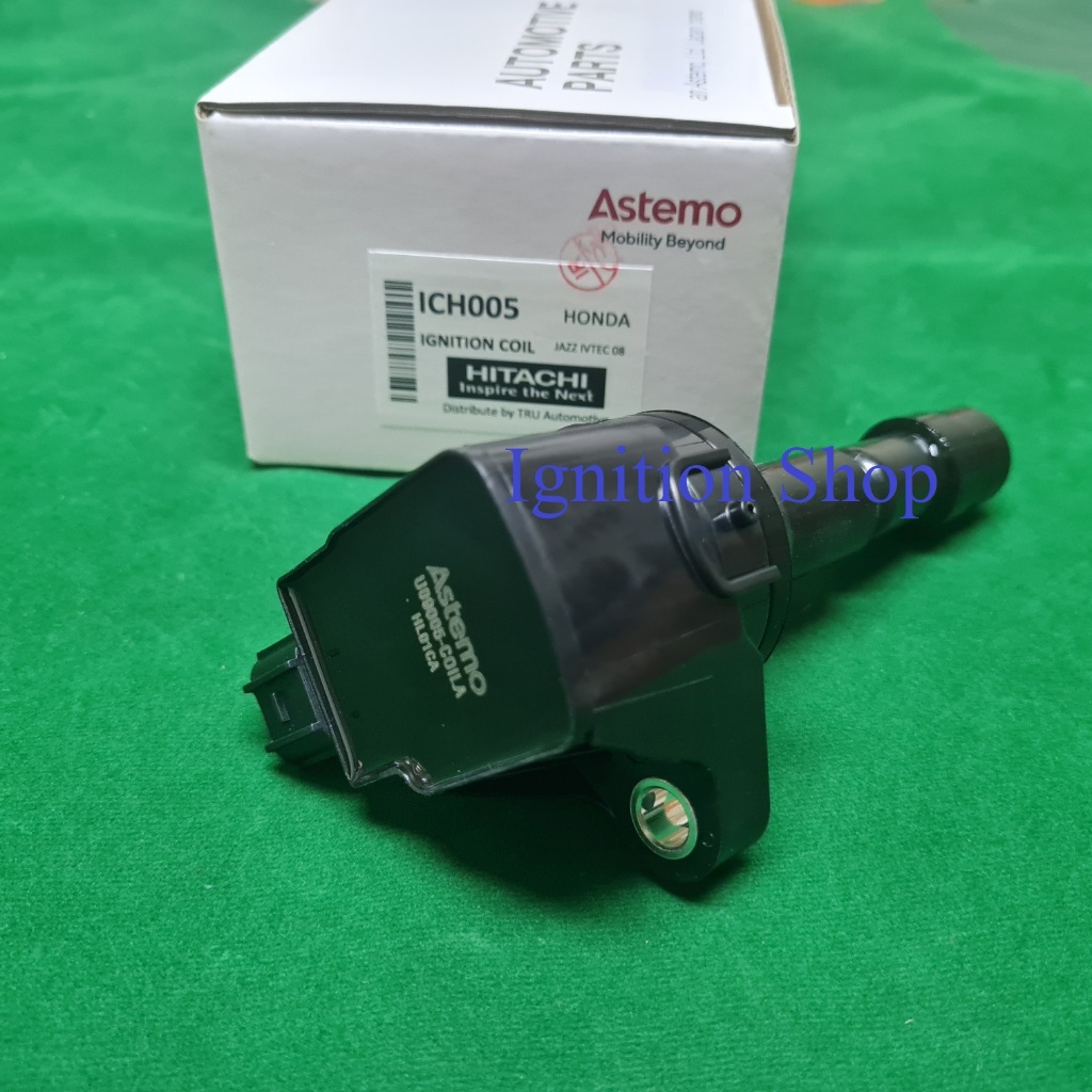 คอยล์จุดระเบิด Astemo Honda  city jazz 2008-2012 i-vtec Freed  Brio จำนวน 1 ตัว CM11-116  ระวังสินค้