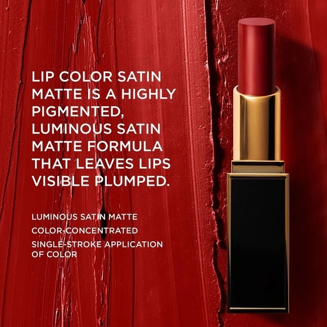 ของแท้ |จัดส่งเร็วTom Ford Lip Rouge Satin Lipstick 1g/3g รูปที่ 3