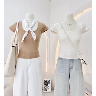 WA YA เสื้อไหมพรมรัดรูปคอยู ***โปรดอ่านรายละเอียดสินค้าก่อนการสั่งซื้อ***