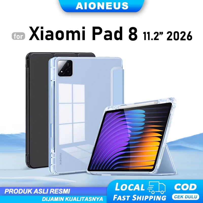เคส Xiaomi Pad 8 Pad 8Pro 11.2 นิ้ว 2026 เคสแท็บเล็ต สําหรับ เสี่ยวมี่ แพด 7 Pro Soft TPU Smart Case มีช่องใส่ปากกา ราคา ถูกที่สุด ดีลบีเคเค