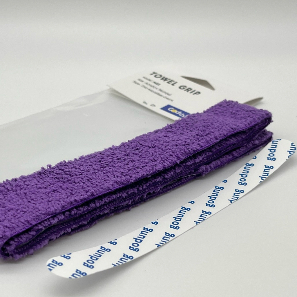 กริปผ้า กริปพันด้ามแบดมินตัน Microfiber 2 มม. แบบ 1 ชิ้น ชนิดบางเฉียบ จับถนัดมือ นุ่ม ซับเหงื่อ