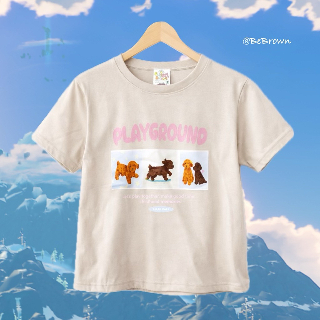 พร้อมส่ง! ꔛ.Baby Tee เสื้อครอปพอดีตัว เสื้อเบบี้ที ผ้านิ่มใส่สบาย งานป้าย Smiley Daisy 🥨
