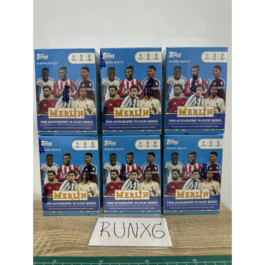 🚨พร้อมส่ง🚨 2024-25 Topps Merlin UCC Value Box