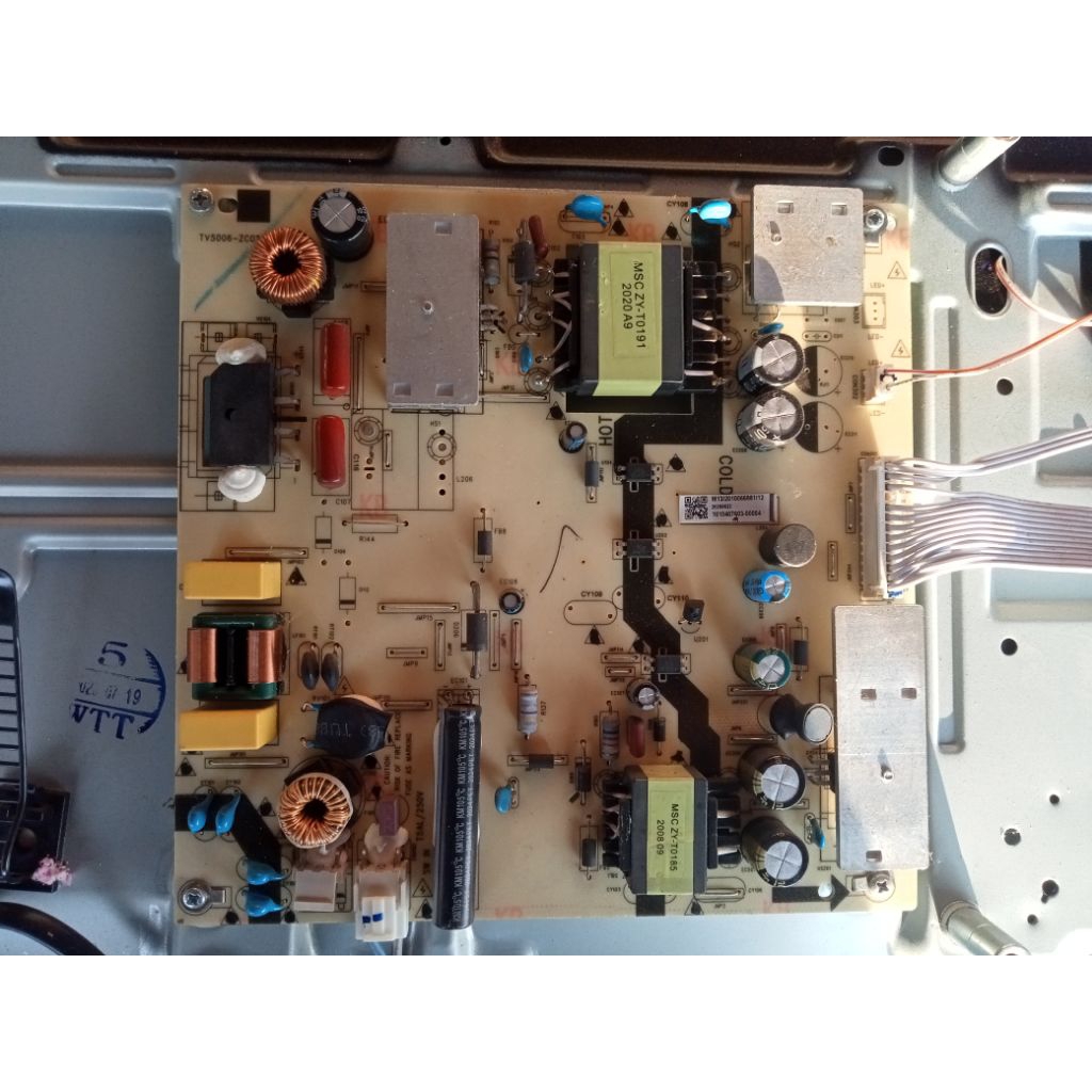 เพาเวอร์ซัพพลาย TV Haier 43" Model LE43K6500A ของถอดใช้งานได้