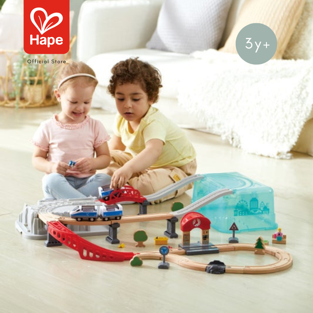รางรถไฟ พร้อมถังเก็บ Railway Bucket Hape	3Y+ รูปที่ 3