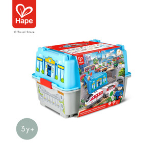 Hape Super City Scape Transport Bucket	รางรถไฟธีมในเมือง ชุดใหญ่จัดเต็ม พร้อมถังเก็บ	3Y+ รูปที่ 8