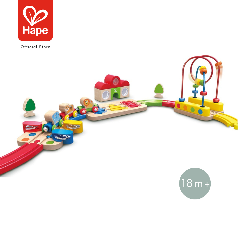 Hape - Rainbow Puzzle Railway        ปริศนารถไฟสายรุ้ง        18M+ รูปที่ 6