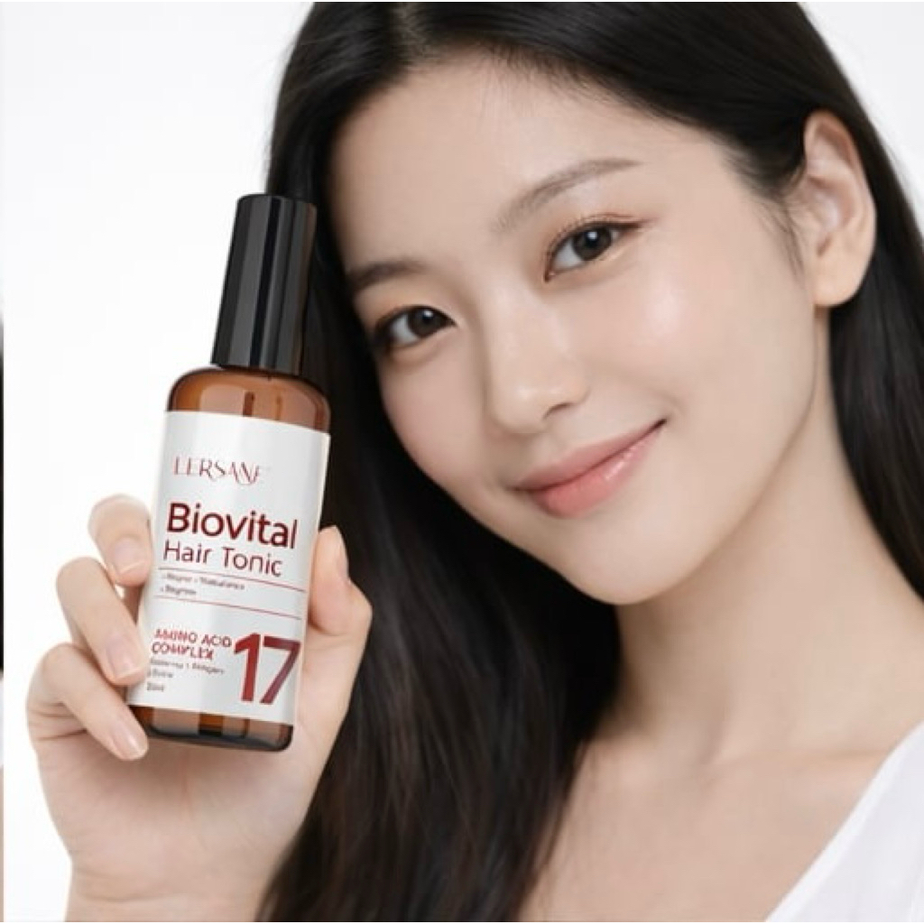 LERSANE' แฮร์โทนิค บำรุงหนังศรีษะ ผมร่วง ผมบาง แก้ผมบาง Biovitaส Hair Tonic