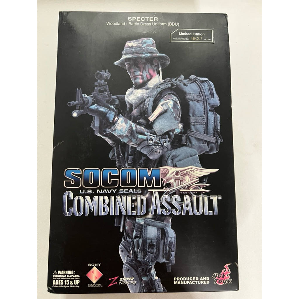 1/6 Hot Toys SOCOM US Navy Seals Specter